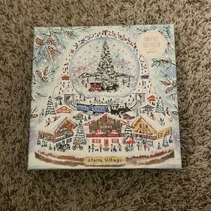 Galison Alpine Village 500 Piece Puzzle
